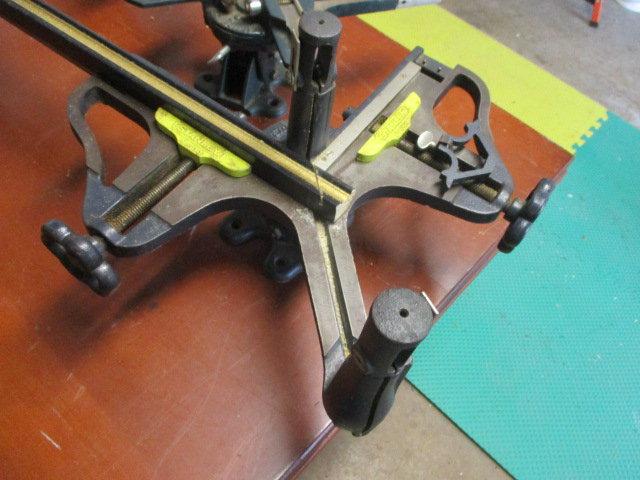 Three Picture Frame Vise Clamps