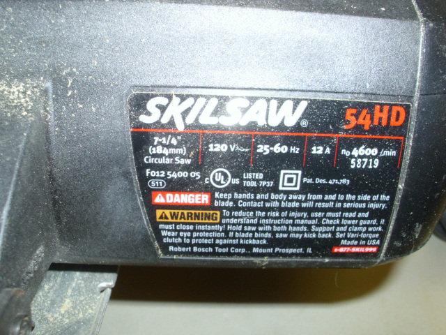 Skilsaw 7 1/4"  2.3hp