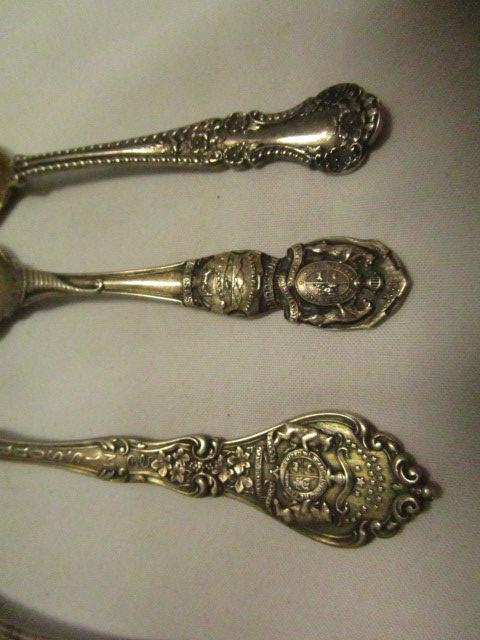 Sterling Souvinir Spoons