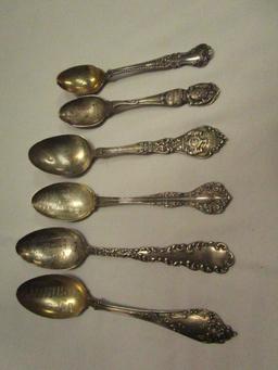 Sterling Souvinir Spoons