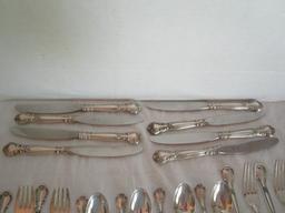 34 Pieces Gorham "Chantilly" Sterling Flatware