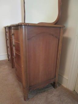 Dixie French Provincial Dresser with Mirror