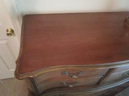 Dixie French Provincial Chest on chest