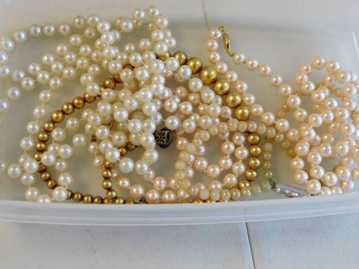 Faux Pearls