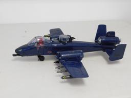 1984 G. I. Joe Cobra Rattler Jet, Pilot , Missiles,