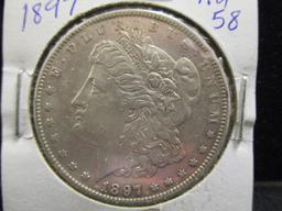 1897 Morgan Silver Dollar