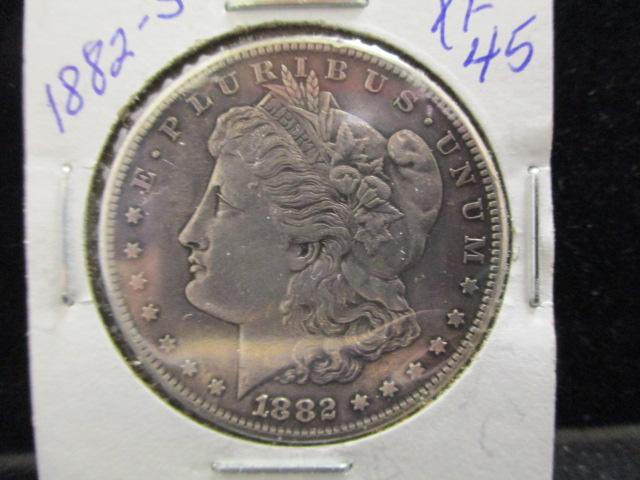 1882 Morgan Silver Dollar