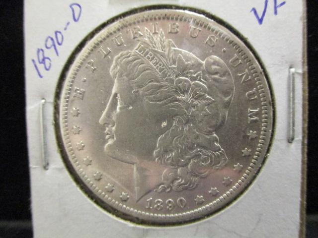 1890O Morgan Silver Dollar