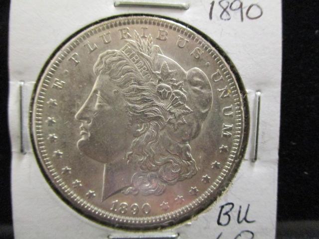 1890 Morgan Silver Dollar