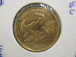 1986 $25 Gold American Eagle Coin