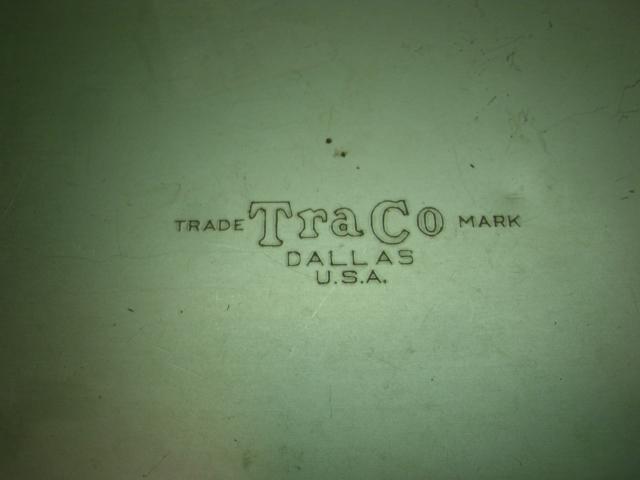 Vtg TraCo Car HOP Window Tray