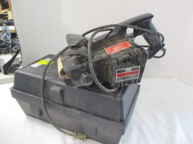 Craftsman 3" Belt Sander in Hard Case