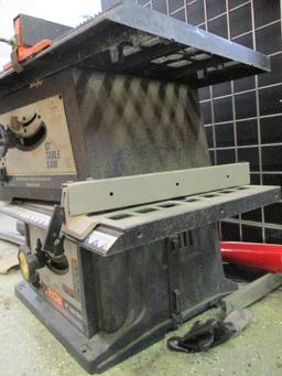 Lowes 10" Table Saw and Ryobi 10" Table Saw