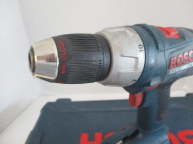 Bosch Brute 18v Drill, Charger and 2 Batteries in Hard Case