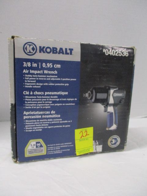 New in Box Kobalt 3/8" Air Impact Wrench