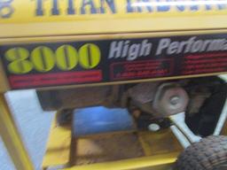 Titan 8000 watt Generator