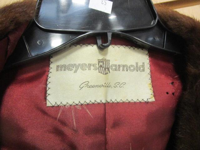 Brown Fur Capelet from Meyers Arnold, Greenville, SC