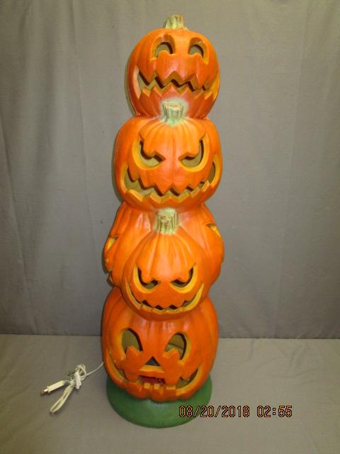 Stacked Pumpkins - Lighted approx. 35"
