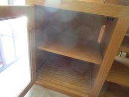 Light Wood Storage Cabinet