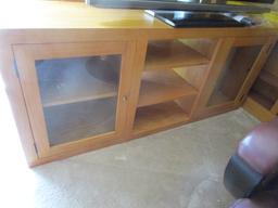 Light Wood Storage Cabinet