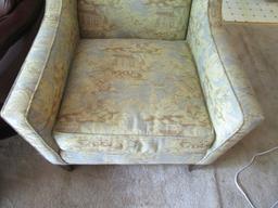 Southwood Toile Pattern Wing Chair