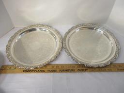 Oneida, FB Rogers, and Reed & Barton Silverplate Bowls and Trays