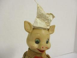 Piggy Cook Vintage Battery Operated Toy