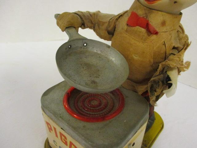 Piggy Cook Vintage Battery Operated Toy