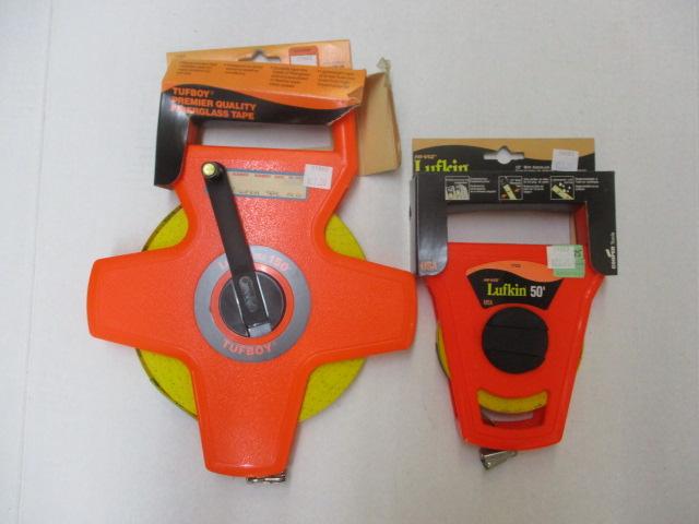 Lufkin 50' and 150' Fiberglass Tape Measures