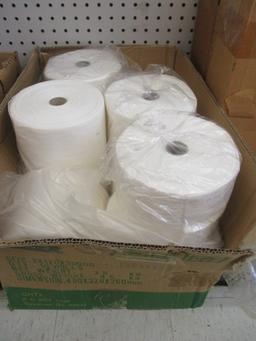 10 Rolls GHTX White Heavy Duty Paper Towels