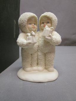 Dept. 56 Winter Tales of The Snowbabies "One For You, One For Me" Figurine w/Box