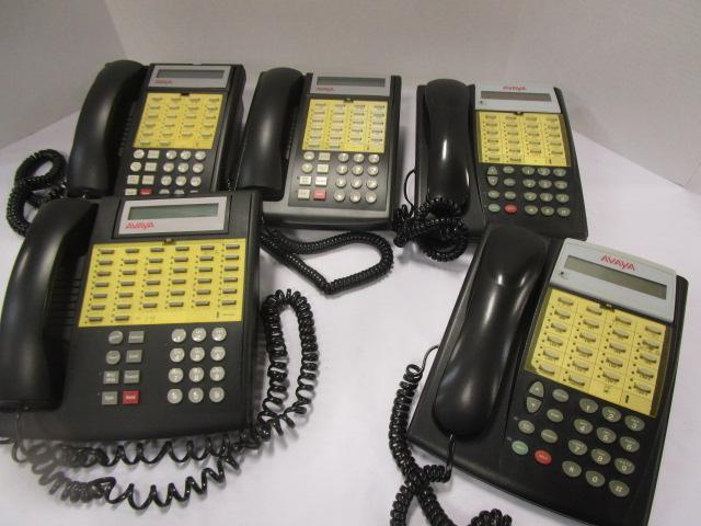 5 Avaya Multi-Line Telephones