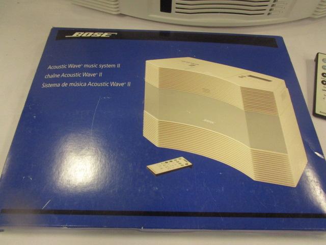 Bose Acoustic Wave Music System II with 2 Remote Controls and 5 Disc CD Player