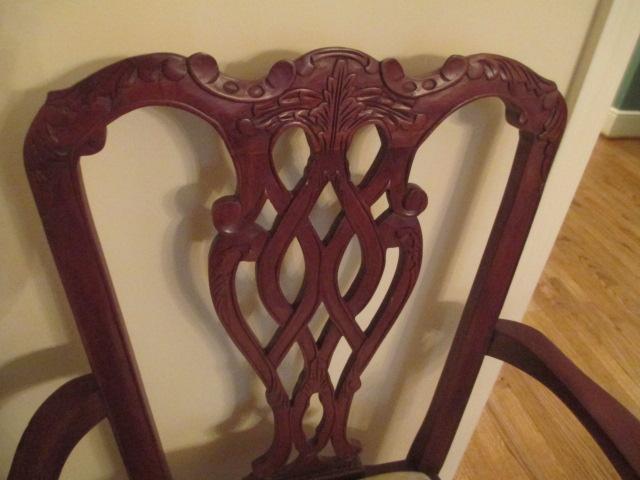 Pair of Upholstered Dining Chairs