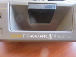 Kodak Ektagraphic IIIA Slide Projector with Carousel, Transvue 80 Slide