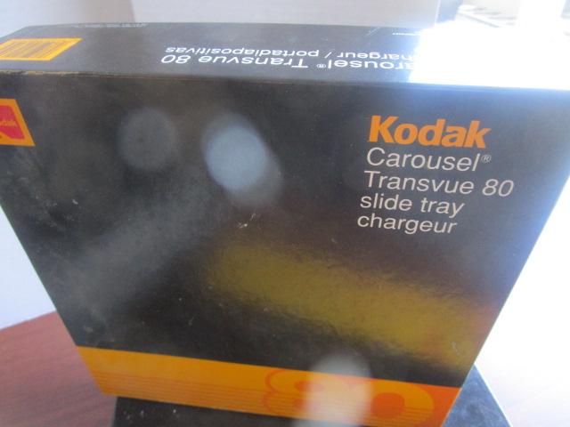 Kodak Ektagraphic IIIA Slide Projector with Carousel, Transvue 80 Slide