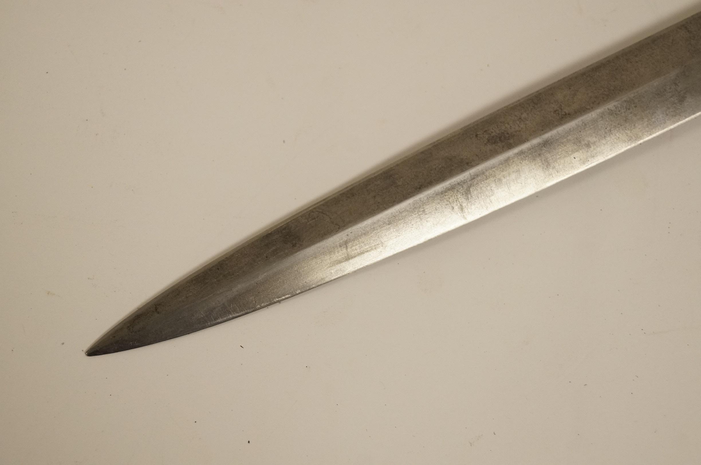 Personalized "Dr. S Mainz" German Red Cross DKR Nazi Leader's Dagger w/ Scabbard