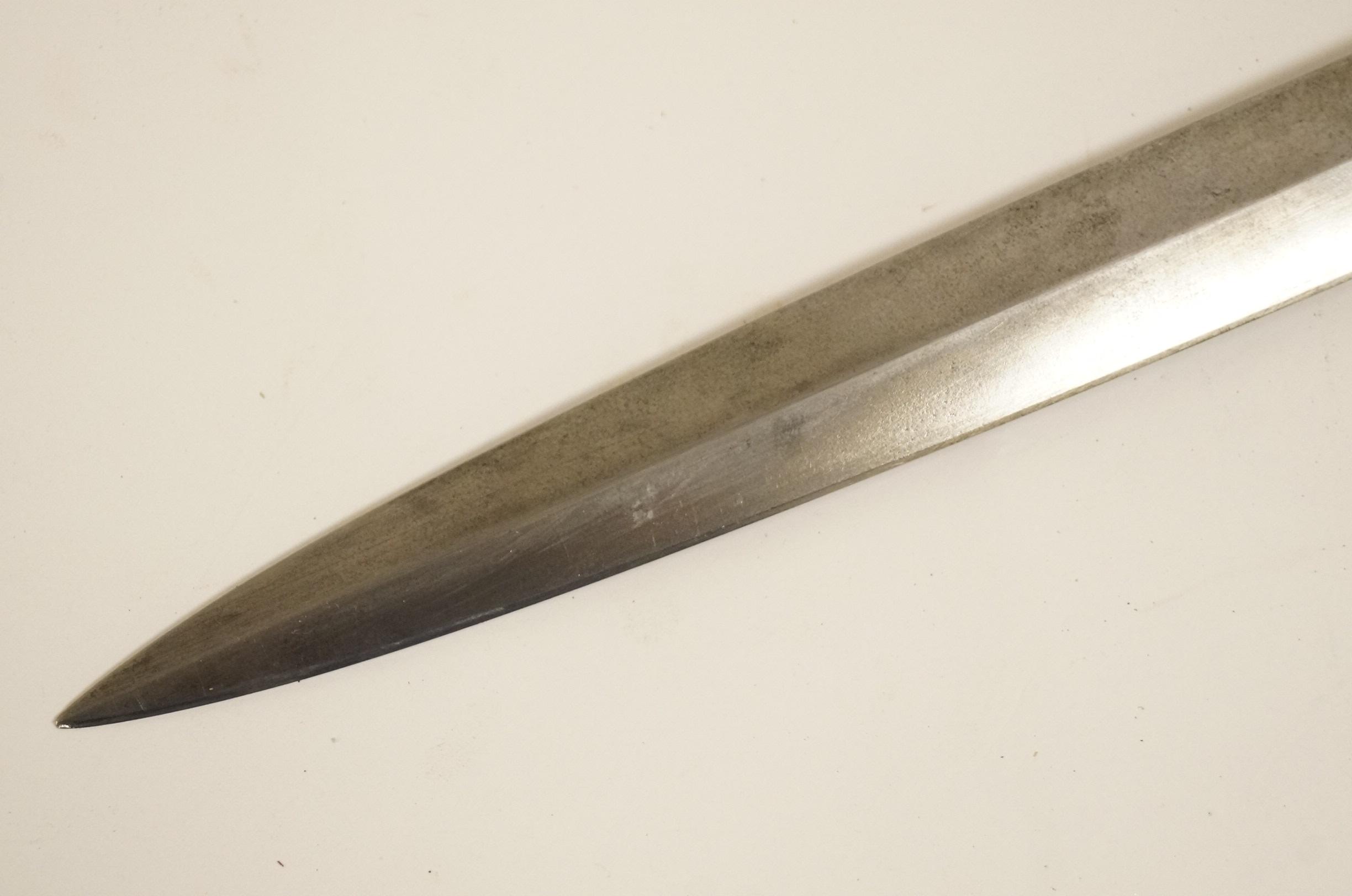 Personalized "Dr. S Mainz" German Red Cross DKR Nazi Leader's Dagger w/ Scabbard