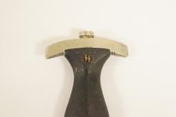 German Nazi SS Dagger w/ Scabbard & Hanger