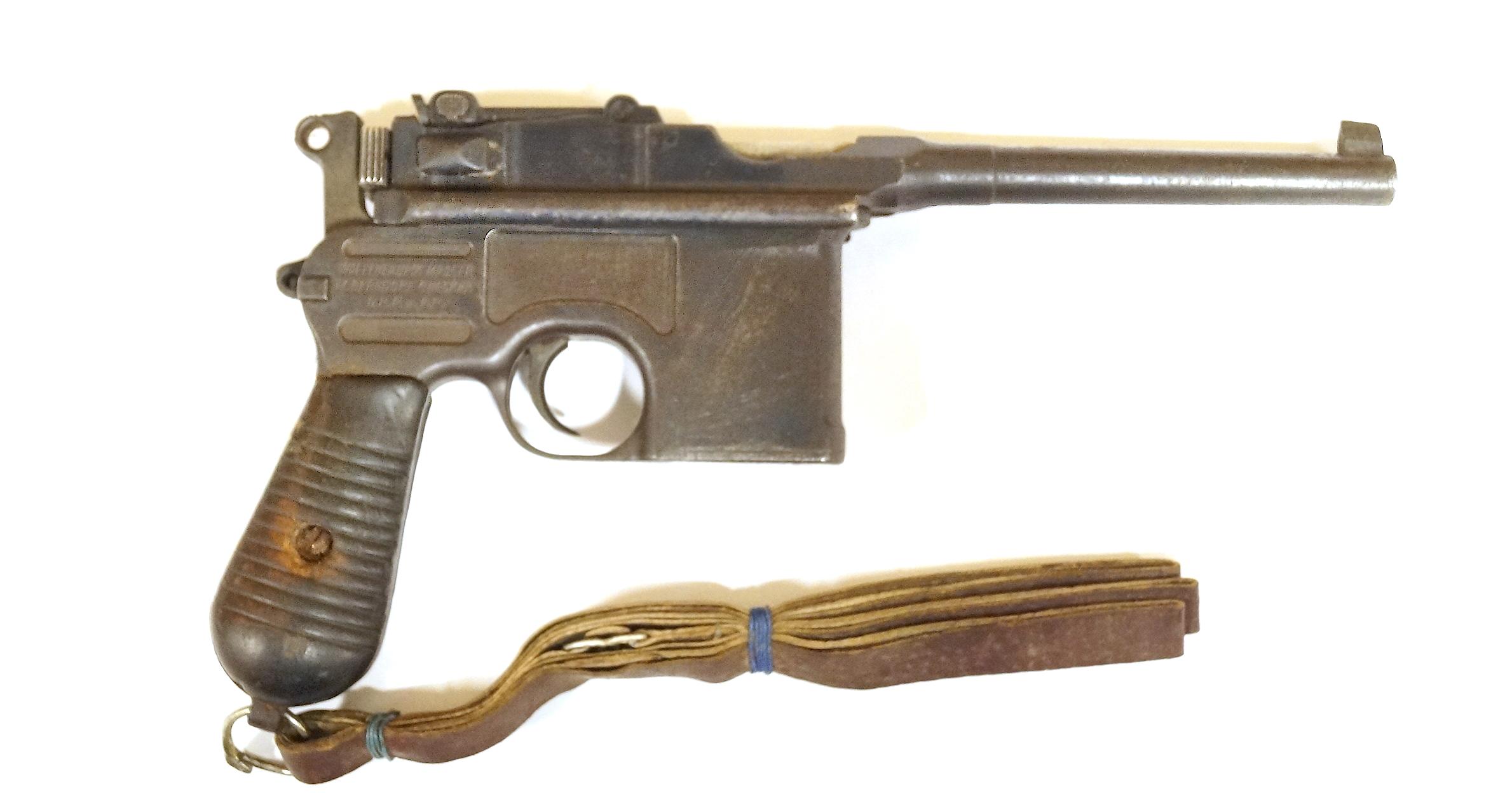 Mauser Model 1930 Commercial Broomhandle Pistol with Wood Case Stock