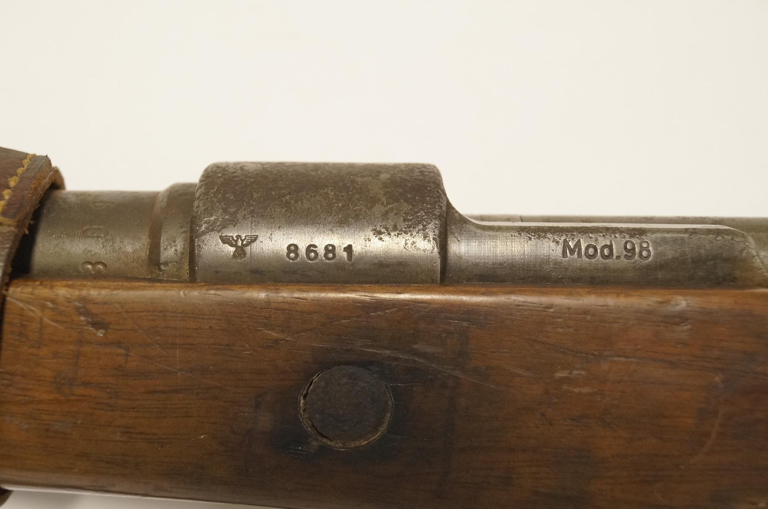 German Nazi Mauser "byf/44" Code Model 98 Bolt Action Rifle