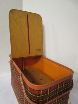 Vintage Redmon Picnic Basket