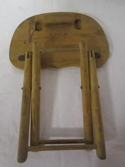 Vintage Wood Nevco Fold N' Carry Stool