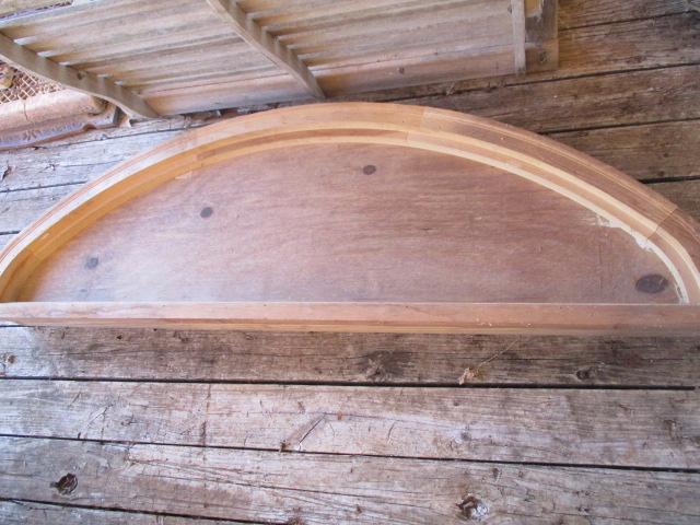 Wood Arch Window Frame