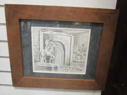 Castle Door Print by Cheryl Postlewait 1985