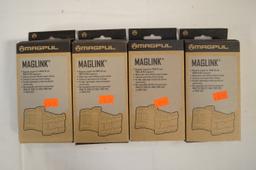 4 Magpul Maglinks for PMAG 30 & PMAG 30 M3 Magazines