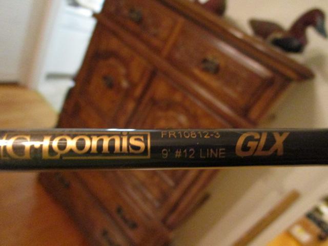 G. Loomis GLX FR1085-4, 9 Foot, #12 Line Fly Fishing Rod in Carry Case