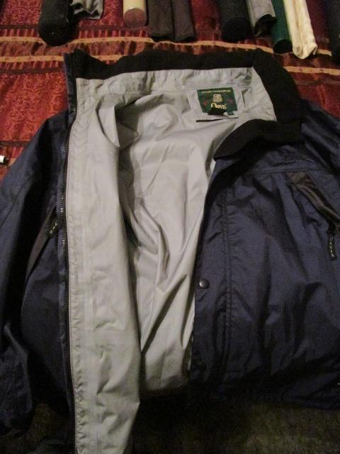 Orvis Navy Blue Rain Suit(Jacket and Pants)