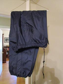 Orvis Navy Blue Rain Suit(Jacket and Pants)