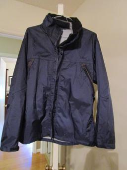 Orvis Navy Blue Rain Suit(Jacket and Pants)